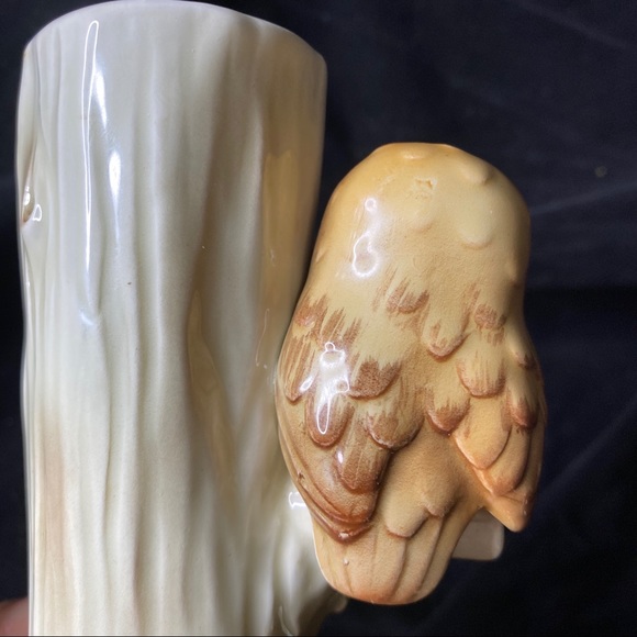 EUC Vintage 1981 Otagiri Ceramic Owl in Tree Vase - Picture 6 of 10